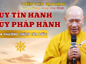 Tùy Tín Hạnh Tùy Pháp Hanh