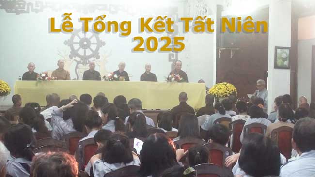 Lễ Tổng Kết Tất Niên 2025 Thiền Viện Vạn Hạnh