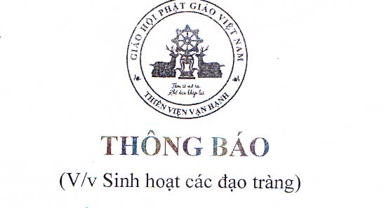 Sinh hoạt Đạo tràng